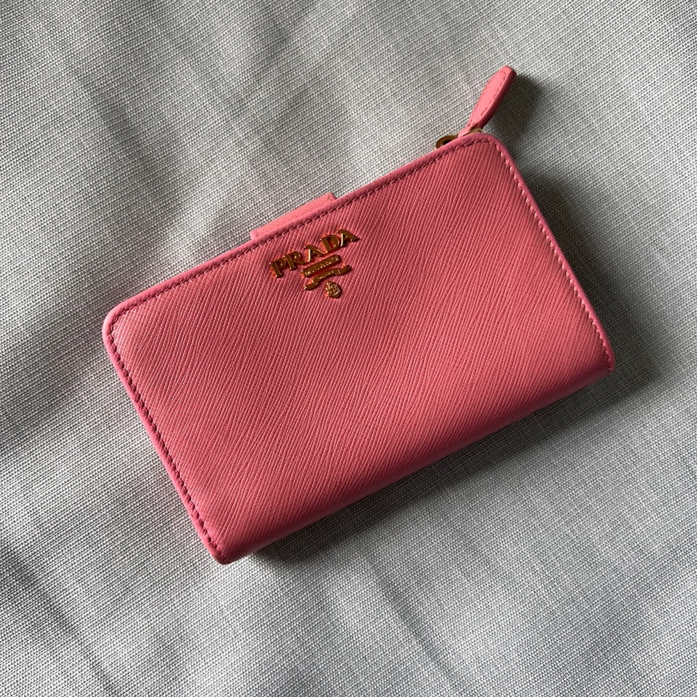 Authentic Prada Compact wallet